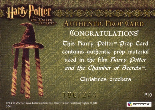 P10 - Christmas Crackers - Back