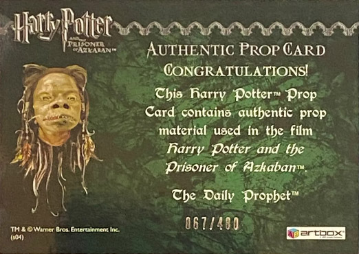 The Daily Prophet - Back